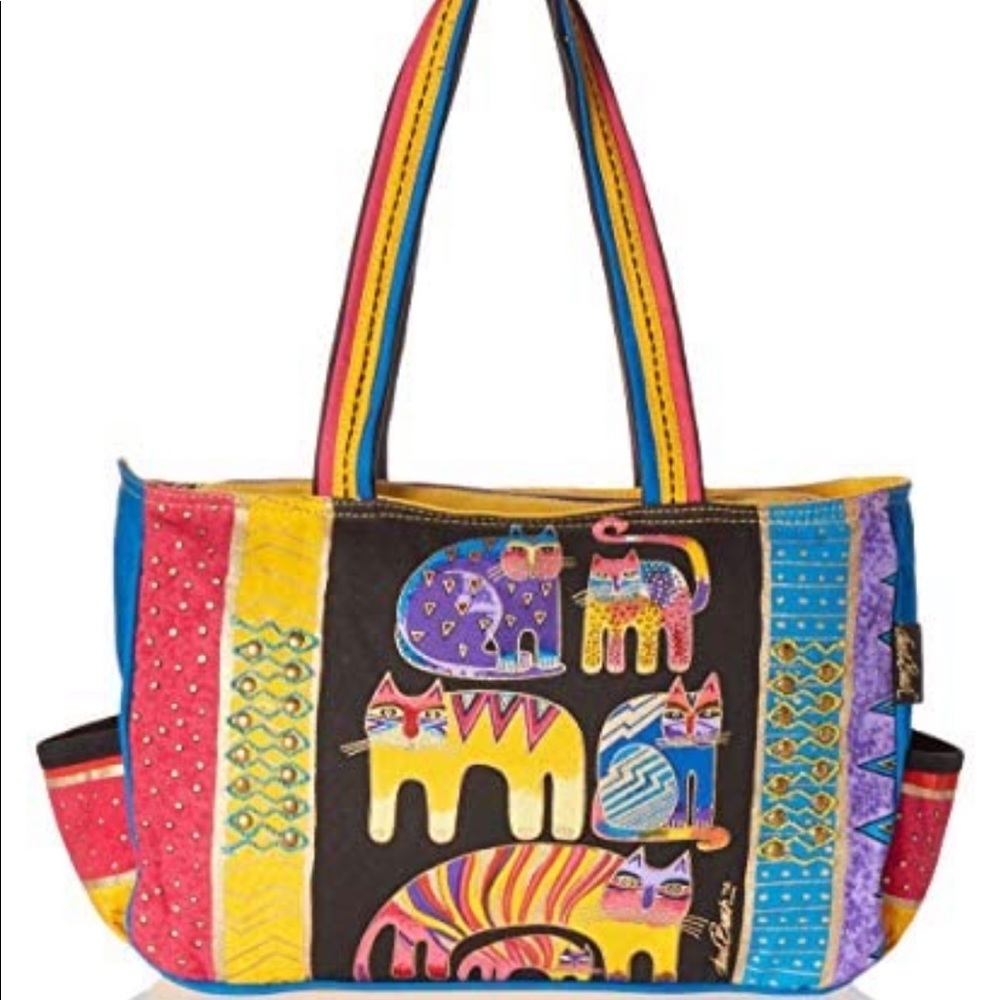 Laurel Burch Medium Tote Zipper Top